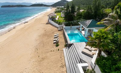 L’Oasis villa, beachfront, chef