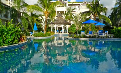 Schooner Bay 105 beachfront condo