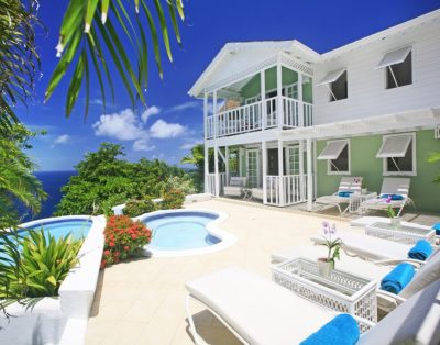 Saline Reef villa, stunning view
