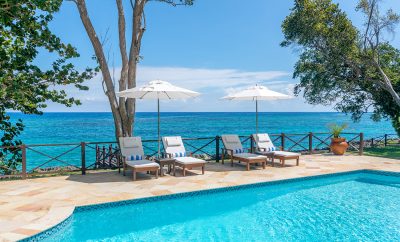 Somewhere , waterfront villa